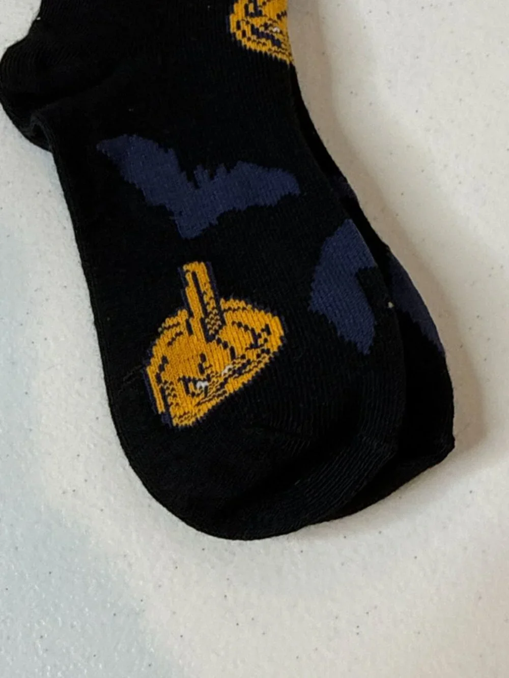 Marvel Spider-Man Kids Crew Socks Black Shoe Size 10-4 New